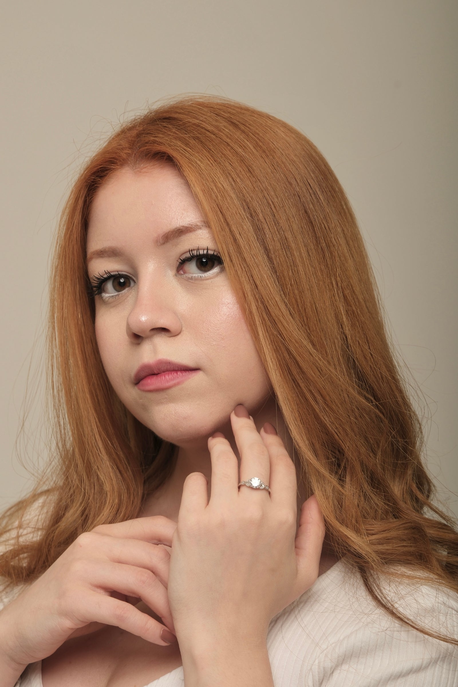 Anel Solitário Rain